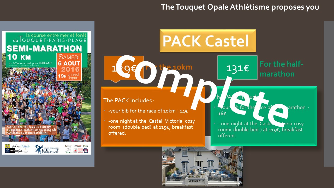 packs castel complete 10km 2016